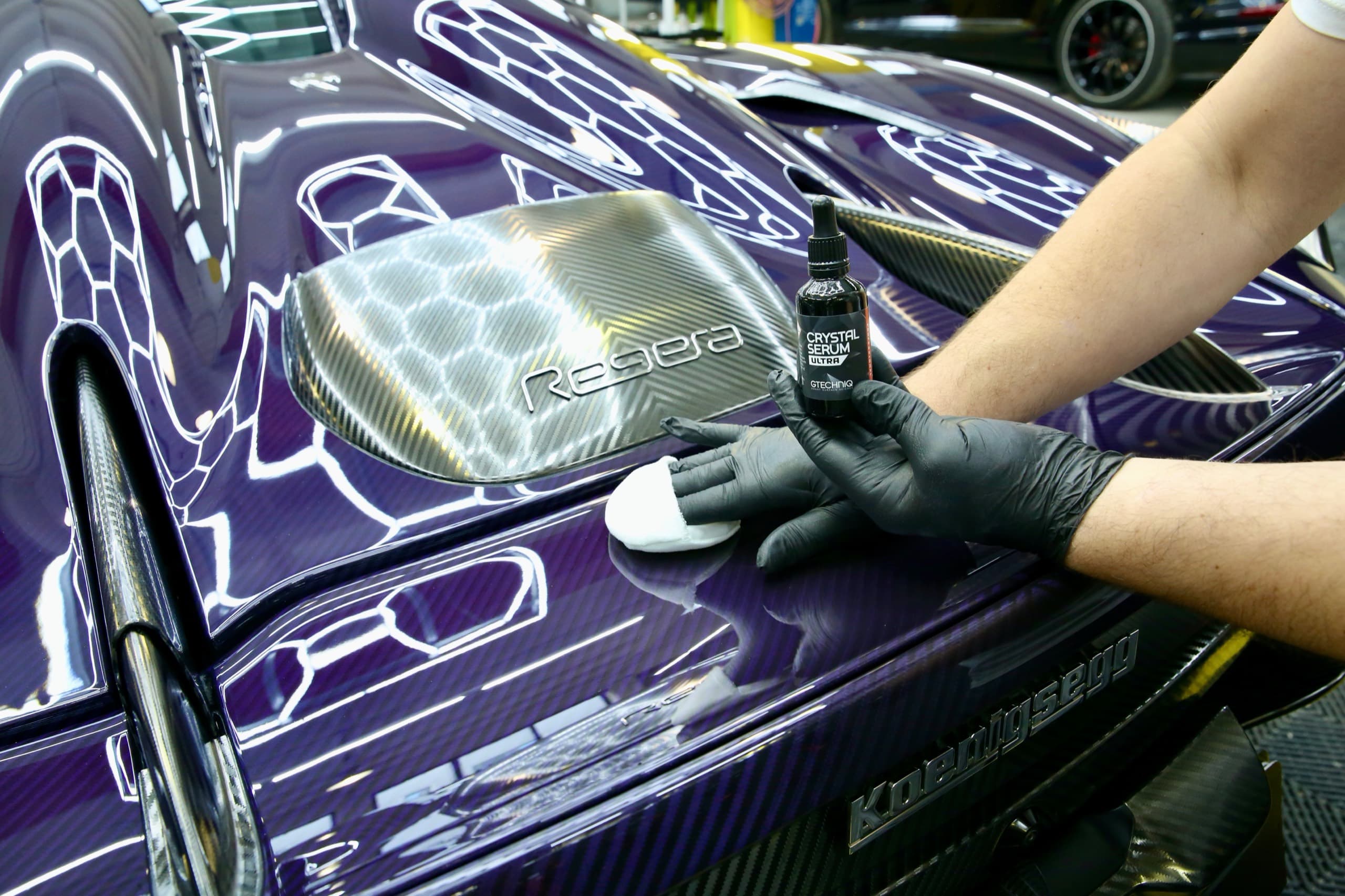 Koenigsegg Regera mit Crystal Serum Ultra